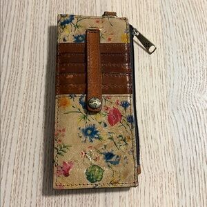 Patricia Nash Leather Card Holder/Wallet -Missing Strap